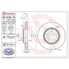 Bremsscheiben + Beläge vorne für Volvo S60 1 384 | 182441