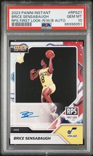 2023 PANINI INSTANT RPS FIRST LOOK #RPS27 BRICE SENSABAUGH 10/10 PSA 10