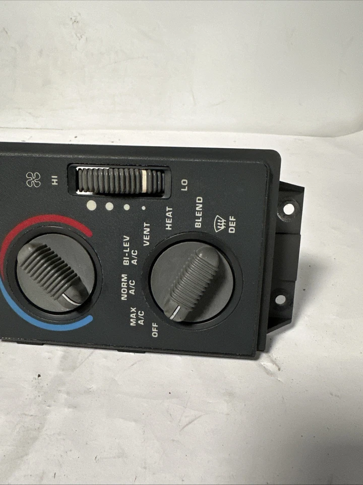 94-97 CHEVY GMC A/C HEAT CLIMATE CONTROL UNIT S-10 BLAZER JIMMY HVAC SONOMA U1 - Изображение 3 из 4