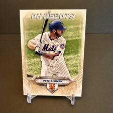 2021 Topps DH DEBUTS Baseball #DHD-5 Pete Alonso METS EX/NM