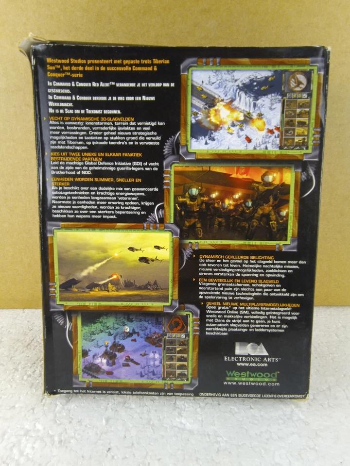 C&C Tiberian Sun PC Damaged Big Box 1999 Westwood Complete w/ Extras VHTF - Image 2 of 4