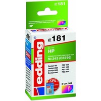 Edding EDD-181 Color Tintenpatrone Ersetzt HP 343 (C8766EE)