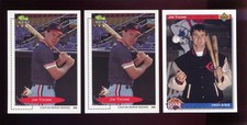 Jim Thome 1991-1992 Baseball Card lot of (3) w/Classic Best MILB Rookies