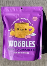 The Woobles Crochet Kit Joe The Coffee Mug Cup NEW
