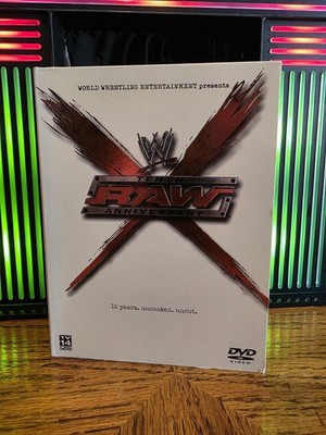 WWE Raw Tenth Anniversary Edition DVD Stone Cold, Rock, Jericho, Kane, Hardy