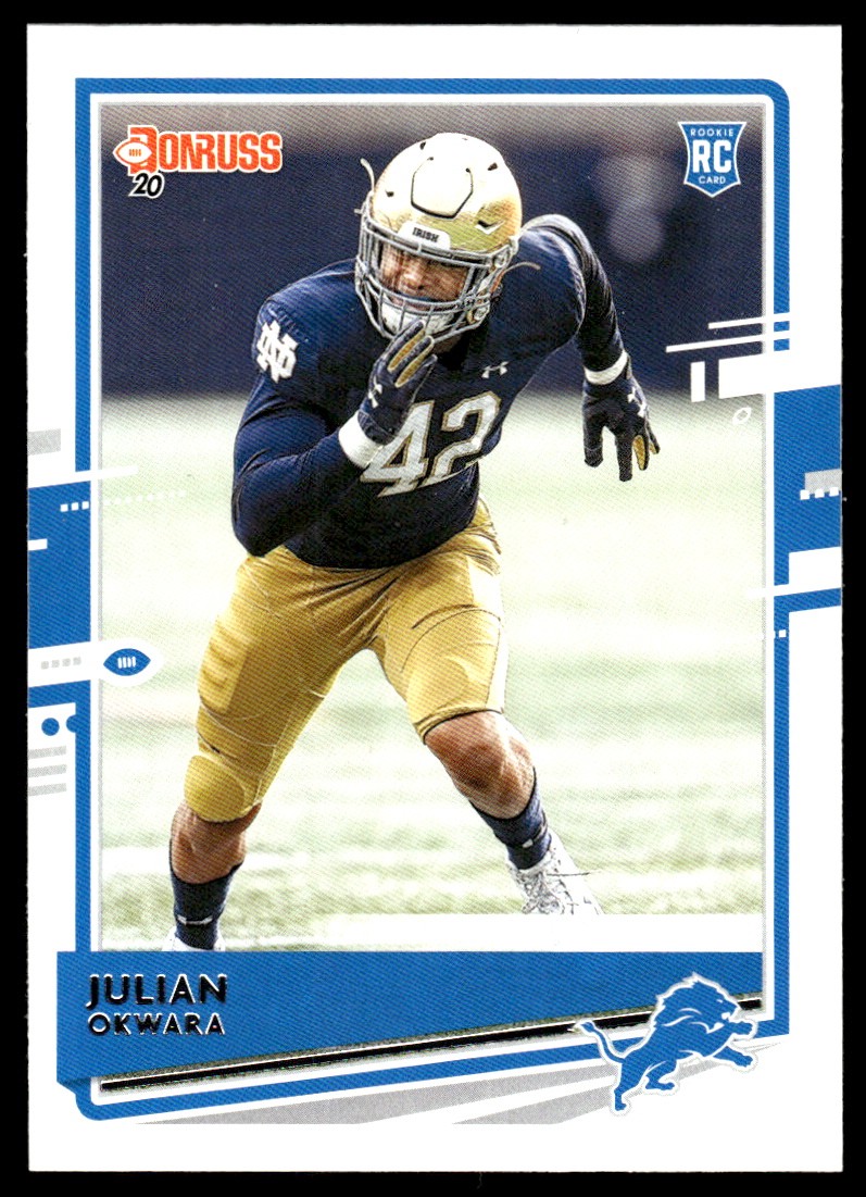 Julian Okwara Panini Donruss #294 Base