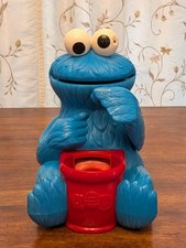 1999 Cookie Monster Count N' Crunch Toy No Cookies- For Parts- Not Working