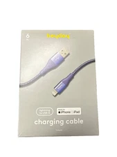 NEW Heyday 6ft LTNG To USB-A Charging Cable For IPhone - IPad
