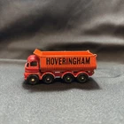 Vintage Lesney Matchbox Series No.17 Hoveringham Tipper Red With Orange Tipper