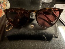 Genuine Ray-Ban Erika RB4171 Women’s Sunglasses Tortoise Frame Brown  54mm