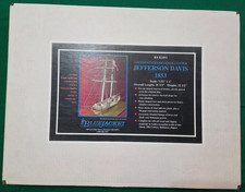 Blue Jacket Models Jefferson Davis Baltimore Revenue Cutter Ship Kit 1853