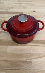Le Creuset Small Cast Iron Dutch Oven Pot