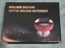 Cupping Massage Instrument CE RoHS FC Certified Red Black Silver
