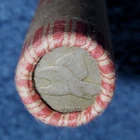 ROLL OF WHEAT CENTS WITH SOME INDIAN HEADS 1858 & FLYING EAGLE REVERSE