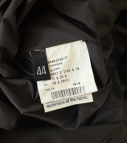 Allegri Milano Women's Llightweight Nylon Packable Trench Coat Size 44 - Picture 12 of 13