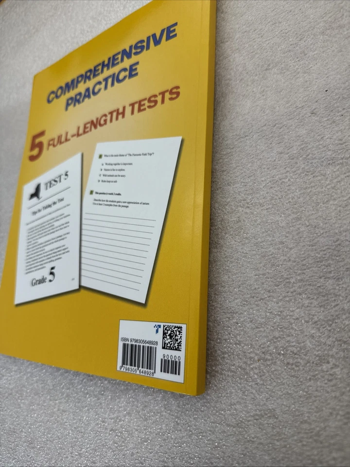 New York State Practice Workbook Grade English 2025 With Full Length Tests - Image 3 of 4