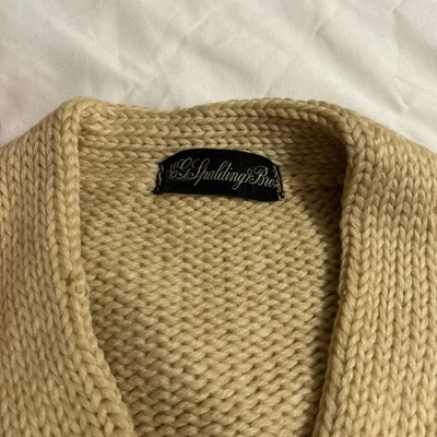 Vintage 20s 30s Spalding Bros Harvard University Letter Sweater