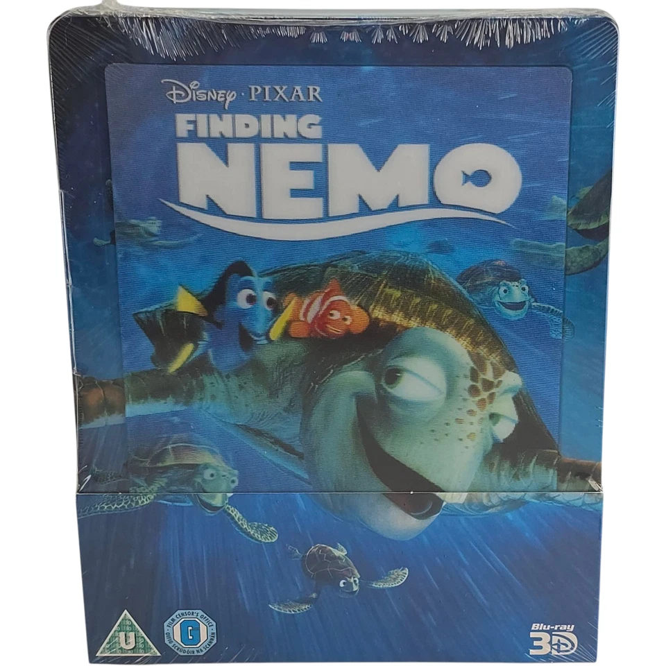 Nemo Blu-Ray 3D+2D Steelbook Zavvi Ausgabe Limitiert Wackelbild 2016 Region B - Bild 2 von 4