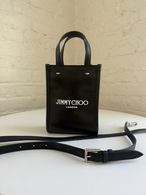 Jimmy Choo Mini Logo Tote Bag Handbag | eBay