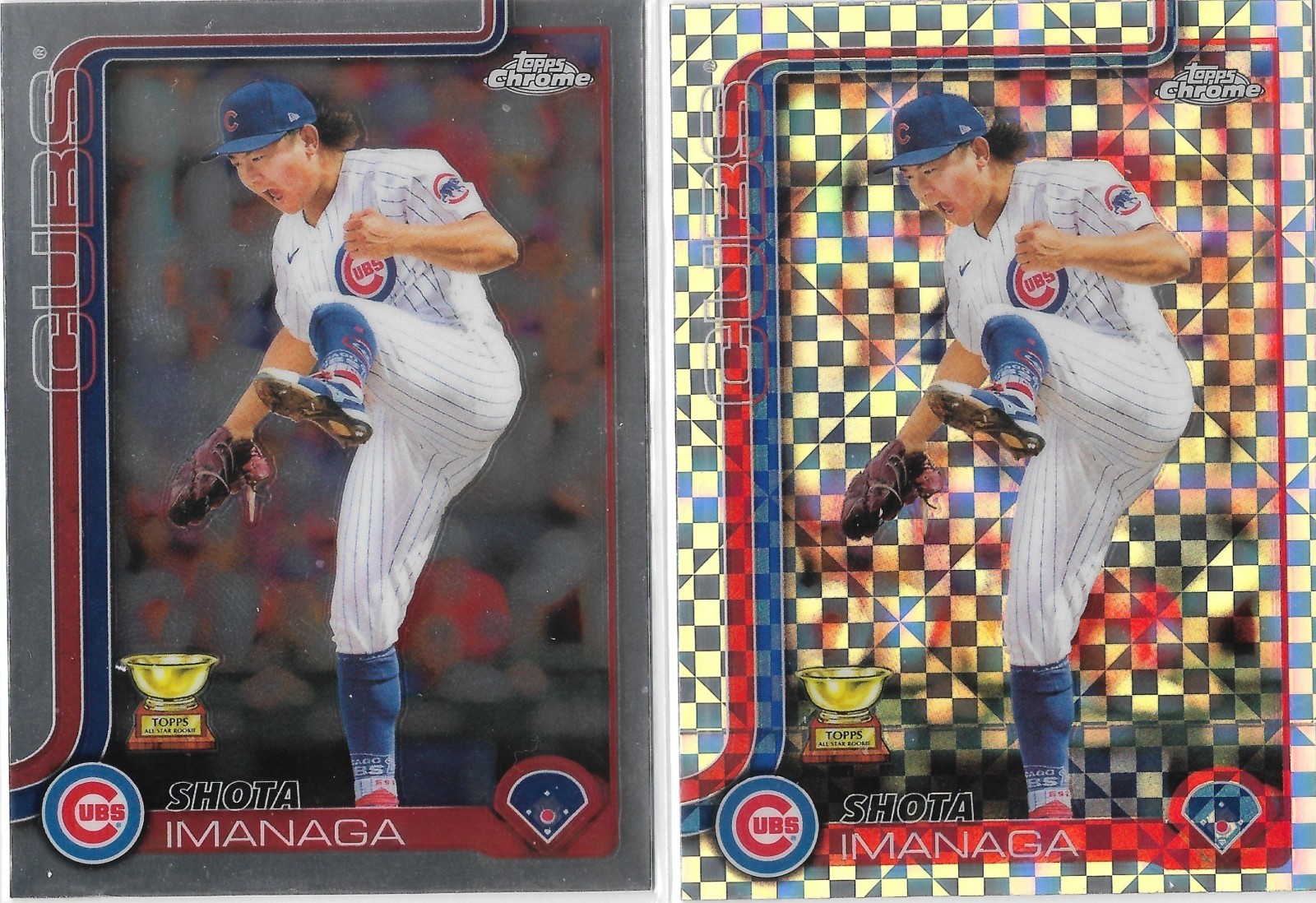 2025 Topps Chrome - Shota Imanaga #149 X-Fractor, Base