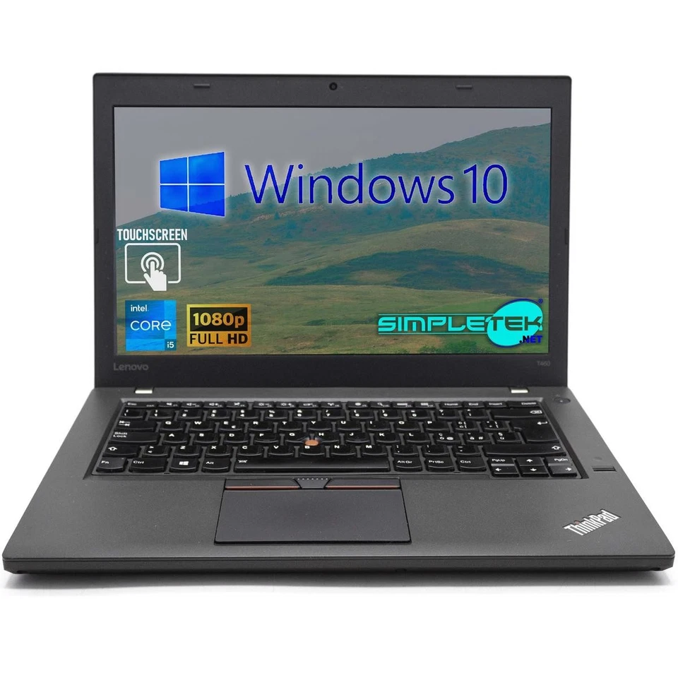 Lenovo T460 14 " I5 Windows 10 Computer 16gb 2tb Tragbar Noteboo Aufbereitet - Bild 2 von 4