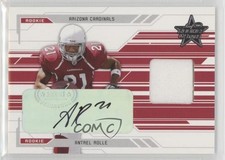 2005 Leaf Rookies & Stars Rookie Auto 28/50 Antrel Rolle #254 Auto 0af