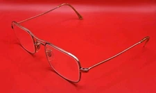 Vintage Art Craft 1/20 12K Gold GF Aviator Glasses 1960s USA 4 1/4 - 5 1/2 