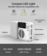 Aputure amaran Ace 25c Pocket LED Light RGBWW 2300K-10000K 4500mAh PD Charging