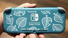 Nintendo Switch Lite Limited Edition Animal Crossing (TESTED AND WORKING)
