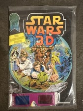 Star Wars 3-D #1 Blackthorne Publishing 1987 Sealed In Package With 3-D Glasses