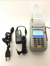 First Data FD130 Duo Credit Card Terminal Complete w/ Power Supply