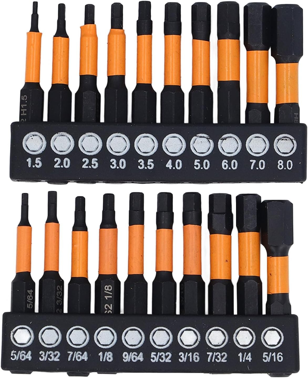 Kit 120 Punte Brugola per Trapano - Inserti Esagonali Professionali S2