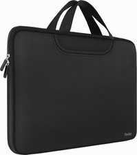 Laptop Sleeve Bag 15.6 Inch, Durable Traveling Briefcase inch, Black