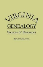 Carol McGinnis Virginia Genealogy. Sources & Resources (Paperback) (UK IMPORT)