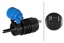HELLA Waschwasserpumpe, Scheibenreinigung Vorne u.a. für OPEL, VAUXHALL