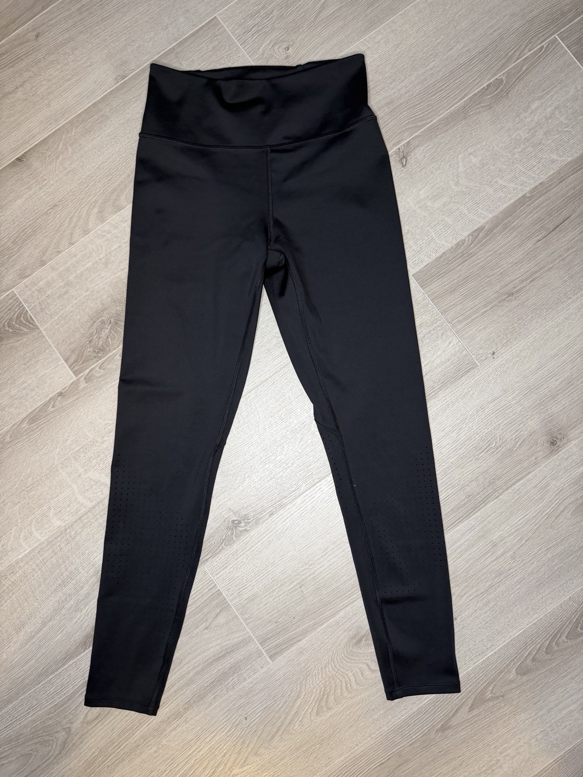 The North Face Leggings Womens Medium Black High Rise Laser Cut Ventilation