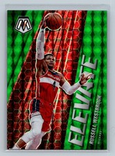 2020 Panini Mosaic Elevate Mosaic Green Russell Westbrook #14 Wizards