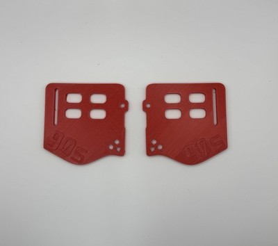 90s JT Proflex Soft Ears Foam Style - Logo - Red
