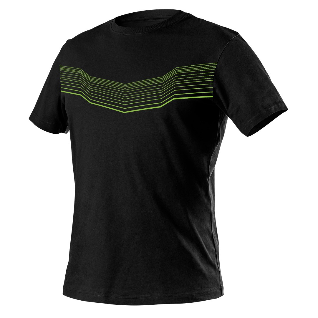 Neo Schwarz Arbeitsoberteil, Premium Pro Arbeits-T-Shirt, Grösse M (M) - Bild 2
