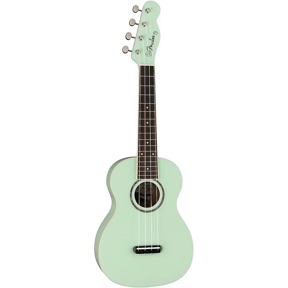 Ukelele de concierto Fender edición limitada Zuma verde surf Foto 3 de 4