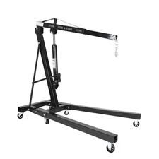 2 TON Adjustable Engine Motor Hoist Cherry Picker Workshop Shop Crane Lift