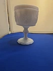 Vintage White Milk Glass Pedestal Candy Dish