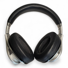 Beats Executive Wired Over-Ear Headphones Silver Black   Mint Condition w/ Case