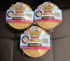RMS Crazy Fun The Original Mystery Dumpling Glitter Edition Squishy Bun Lot Of 3