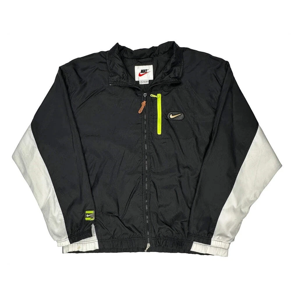 Nike Windbreaker - 2XL Black Nylon