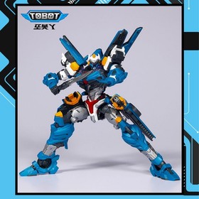 Academy AC15825 TOBOT Y Transforming Robot Plastic Model Kit-Glue-Free