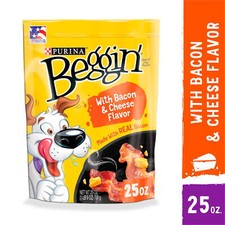 Dog Treats, Dog Training Treats, Bacon  Cheese Flavor - 25 oz Bag