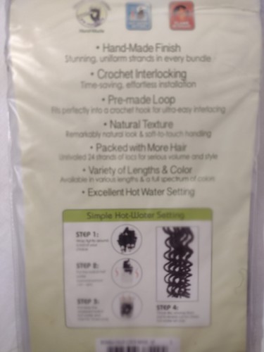 Künstliche Dreadlocks 18" Haarverlängerungen Fake Dreads Kostüm Zubehör - Bild 6 von 6