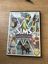 The Sims 3: Generations - Expansion Pack PC/Mac With Manual And Inserts.