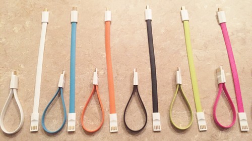 MAGNETIC Magnet CHARGER 8" flat MICRO USB data Cable for SAMSUNG GALAXY S4 S6 S7 - Picture 5 of 19